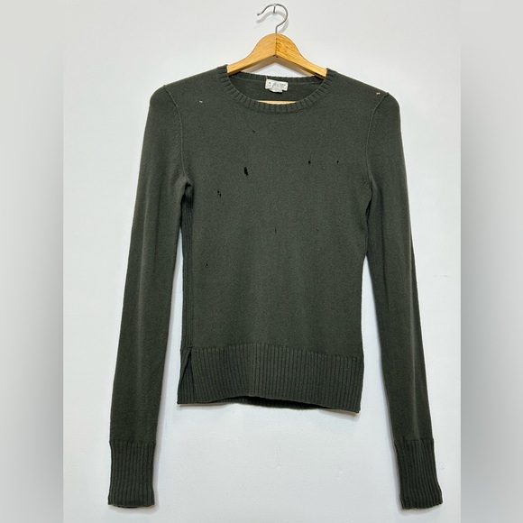 Olive Cashmere Sweater (Club Monaco) - Picture 1 of 7